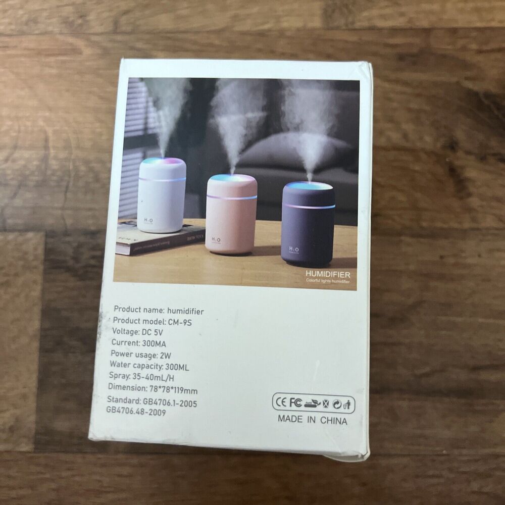 Aroma Humidifier Essential Oil Diffuser Grain Ultrasonic Air LED Aromatherapy US - Picture 6 of 13